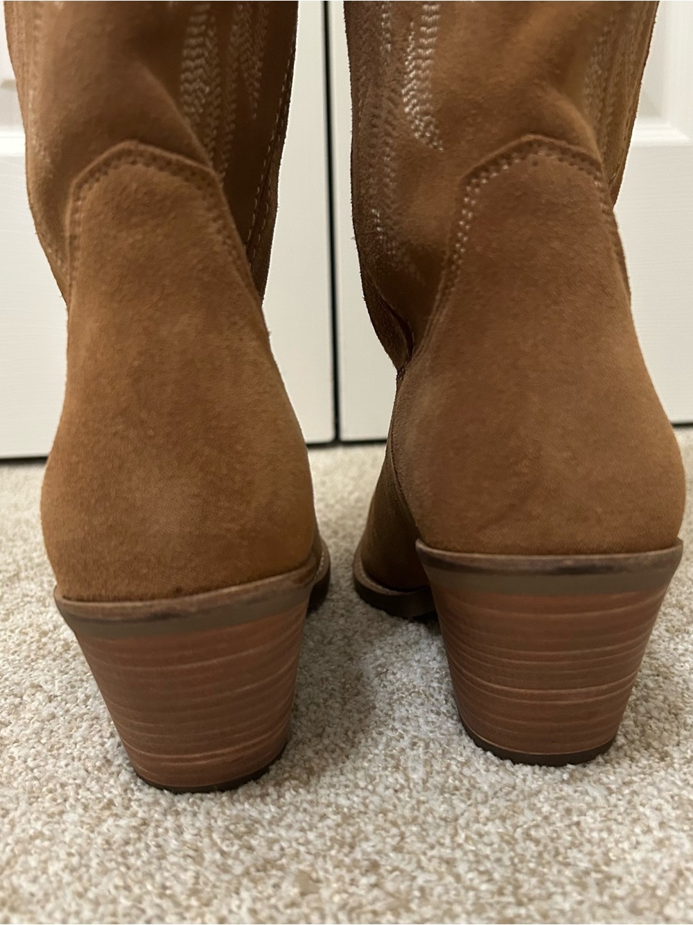dingo Thunder Road Leather up to knee boots NEW without tags - Picture 6 of 9